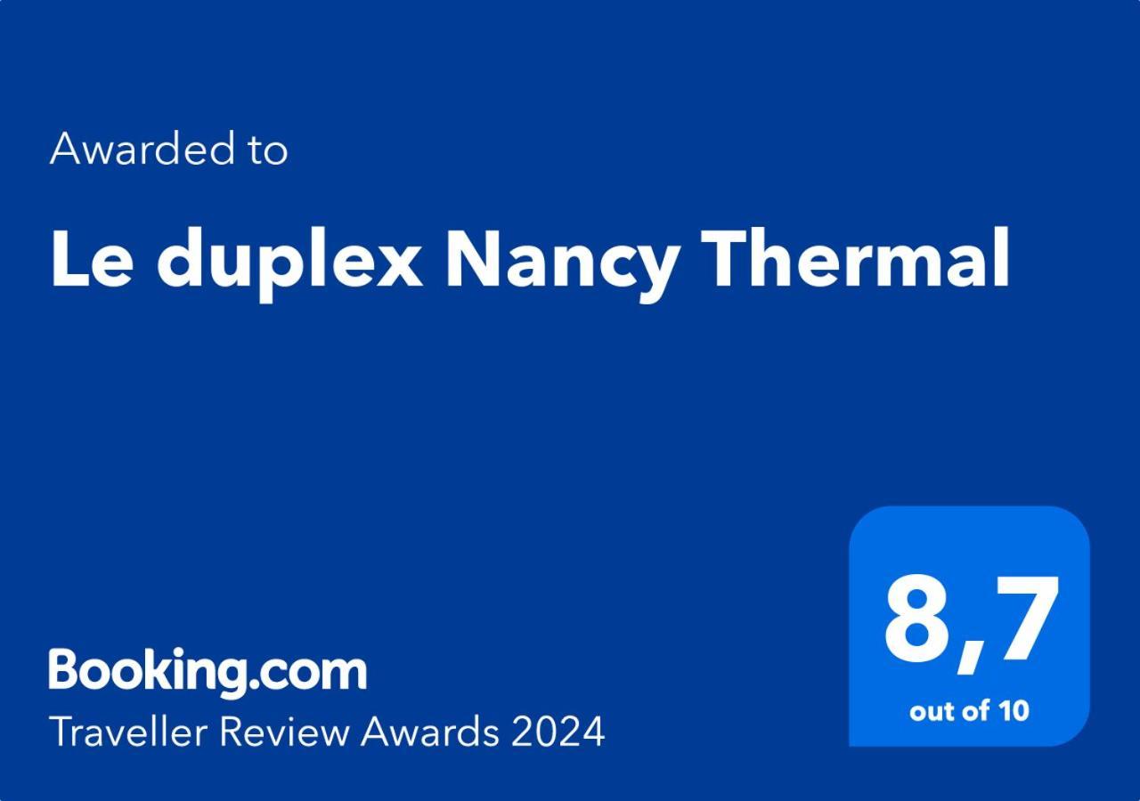 Le Duplex Nancy Thermal المظهر الخارجي الصورة